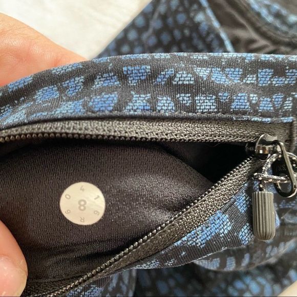 Lululemon pace rival crop size 8 VEUC - Picture 5 of 5